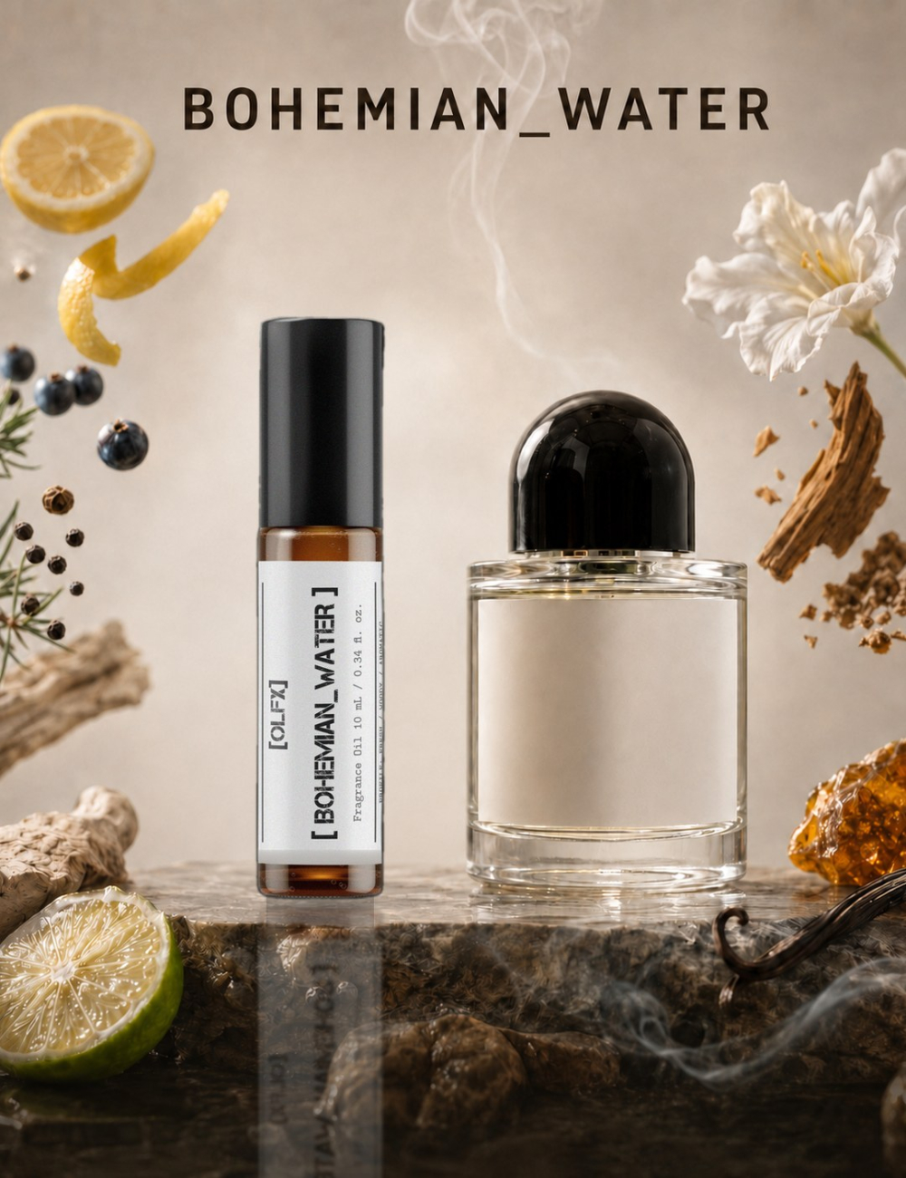 Roll-on perfume oil
