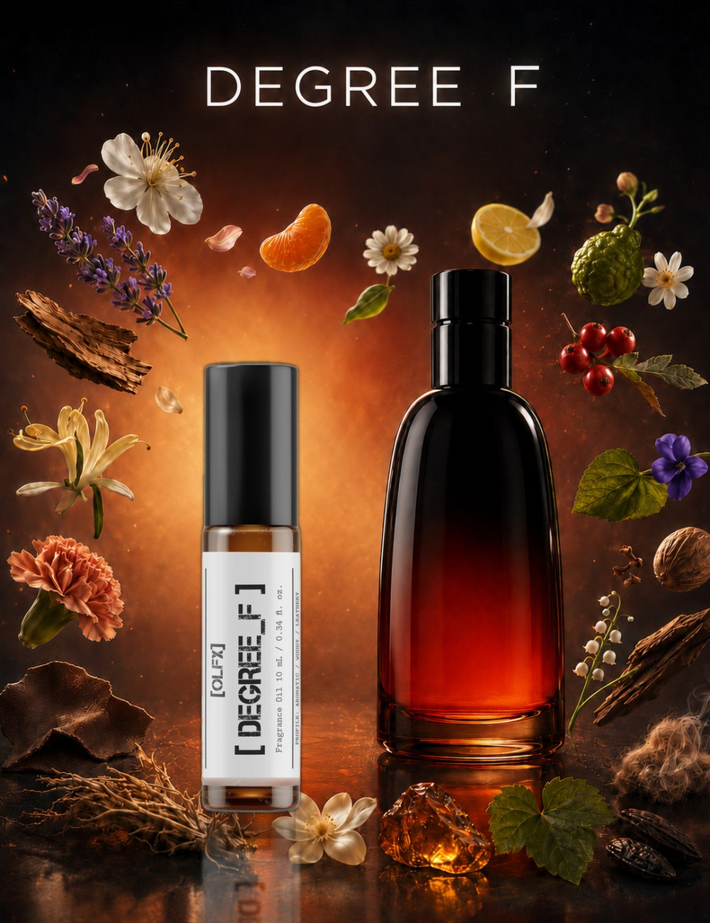 Roll-on perfume oil