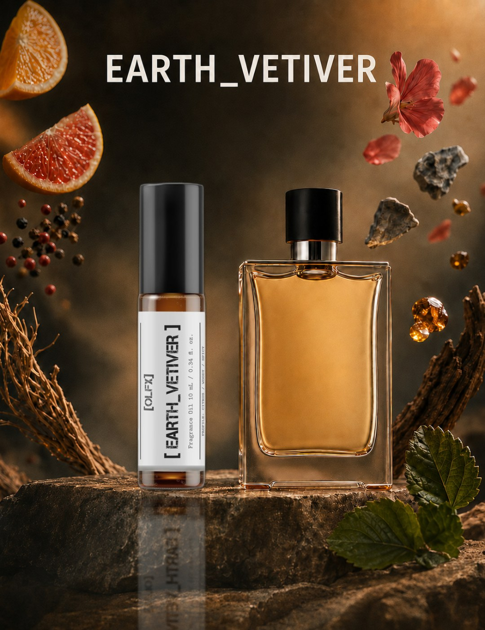 Roll-on perfume oil