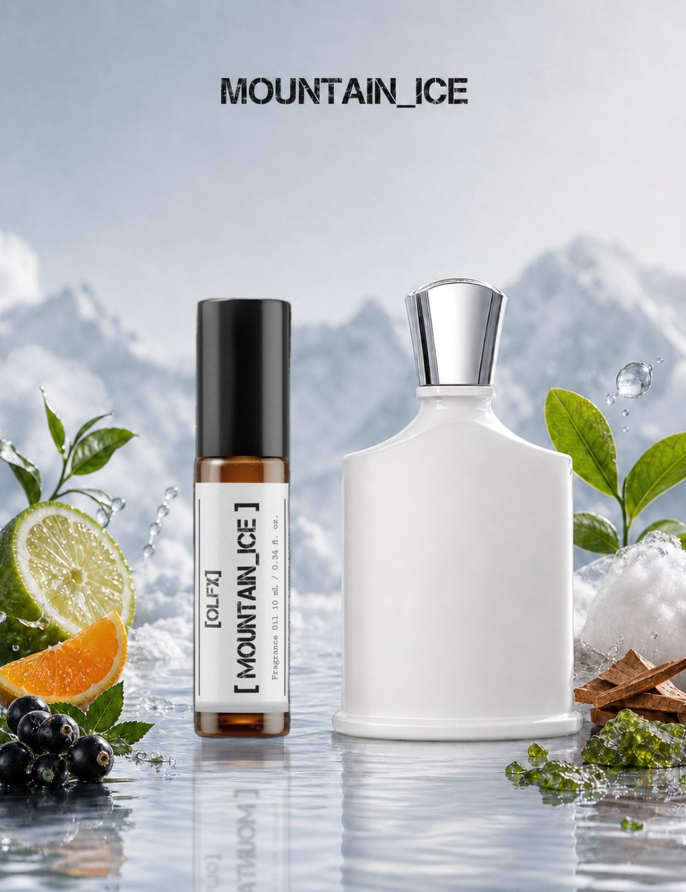 Mountain Ice — Compare to Silver Mountain Water