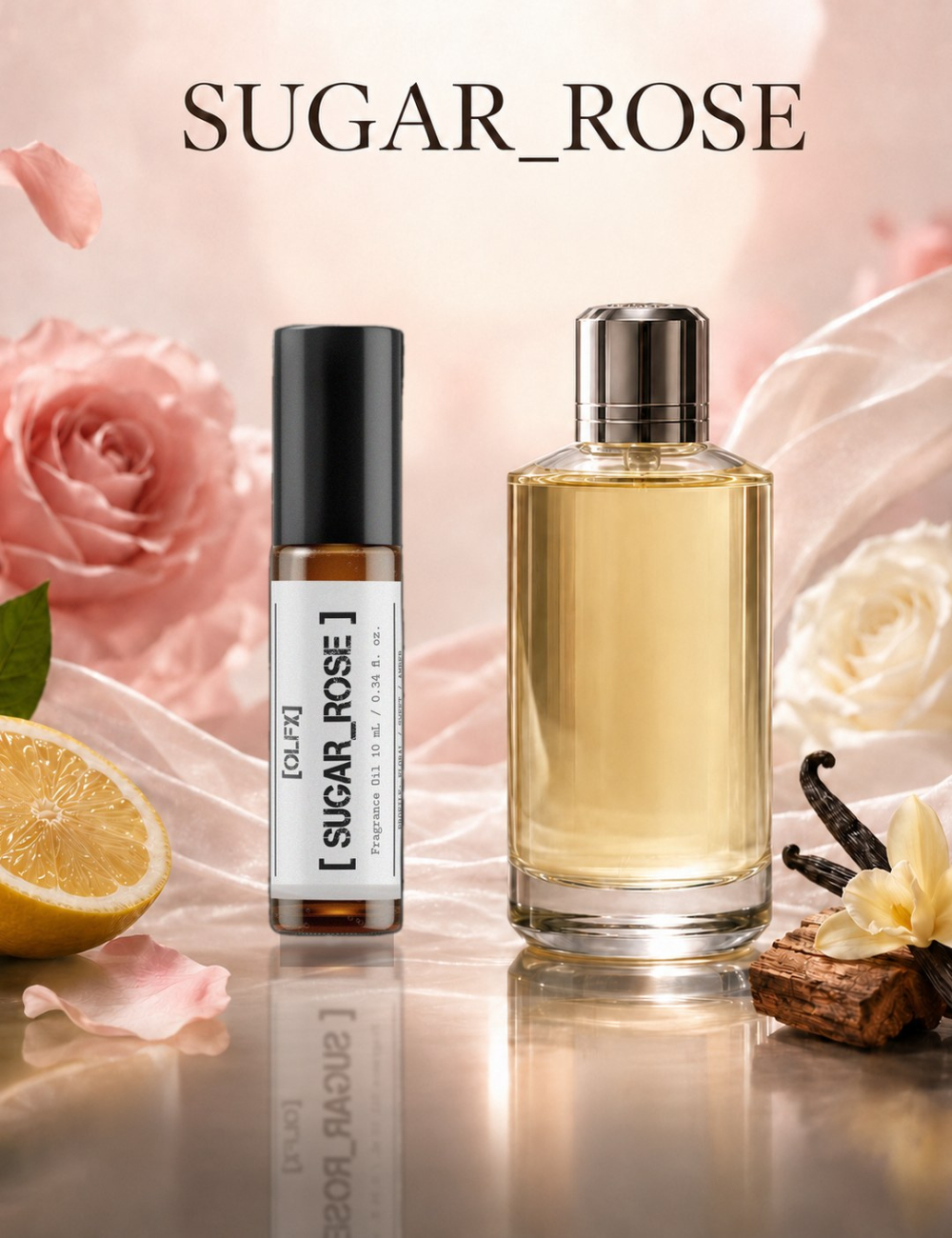 Sugar Rose — Compare to Roses Vanille