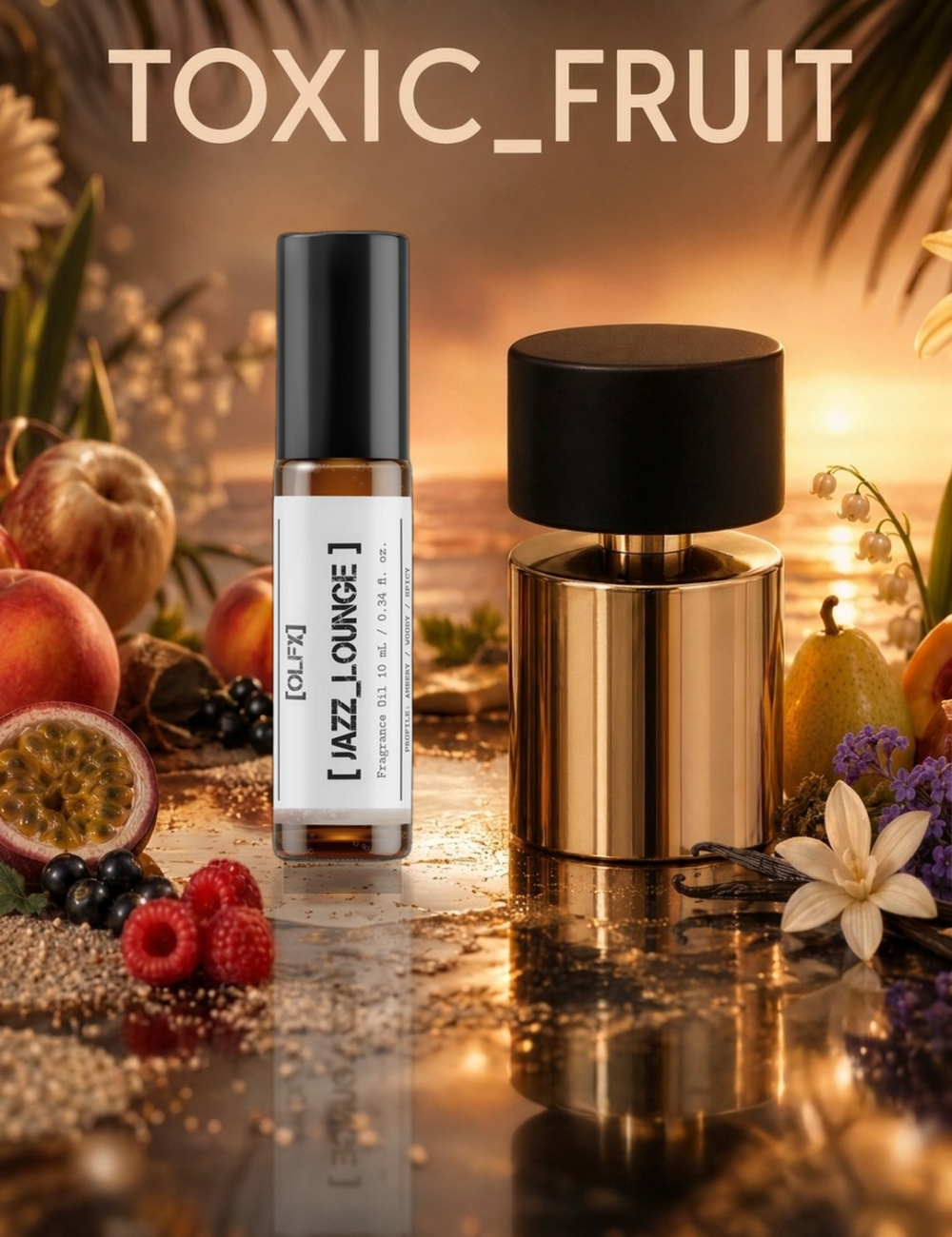 Roll-on perfume oil
