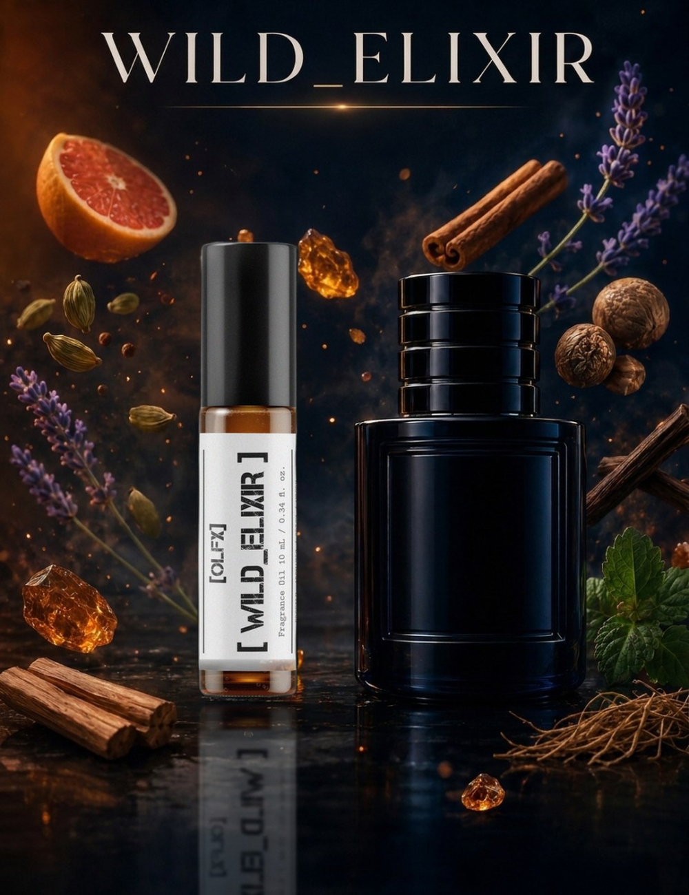 Roll-on perfume oil