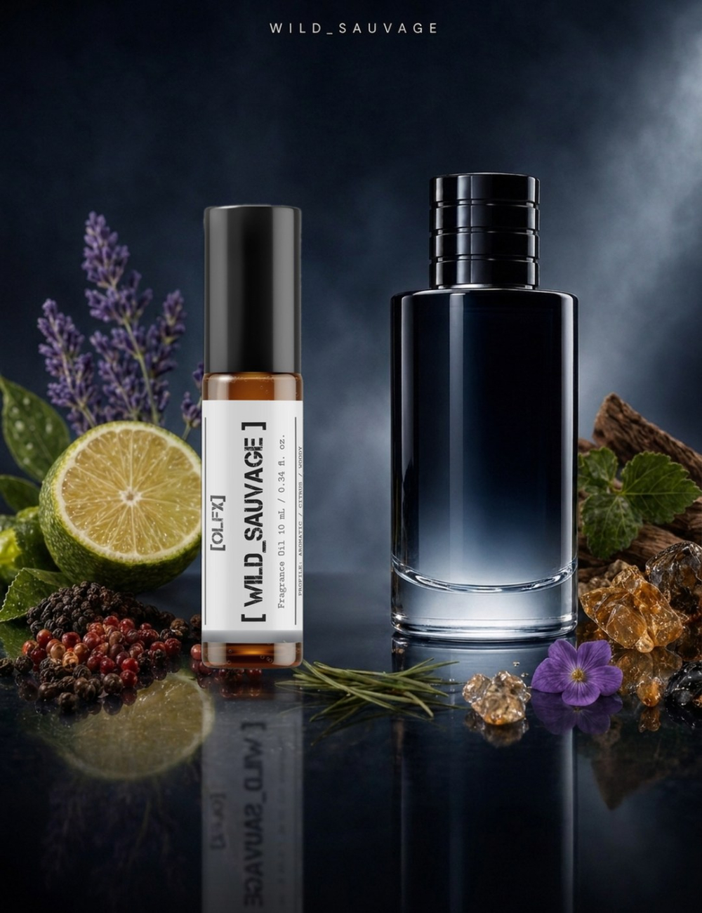 Roll-on perfume oil