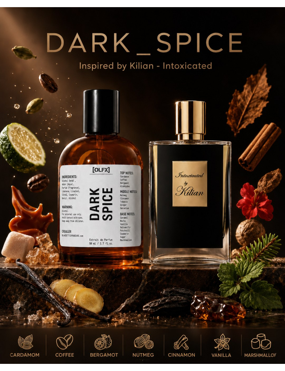 Dark Spice Spray — Compare to Intoxicated