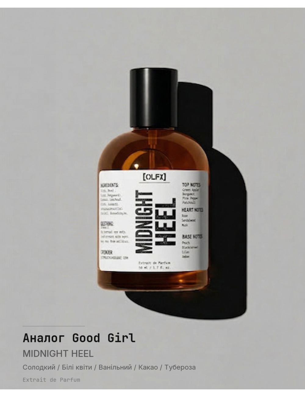 MIDNIGHT_HEEL Spray — Compare to Good Girl