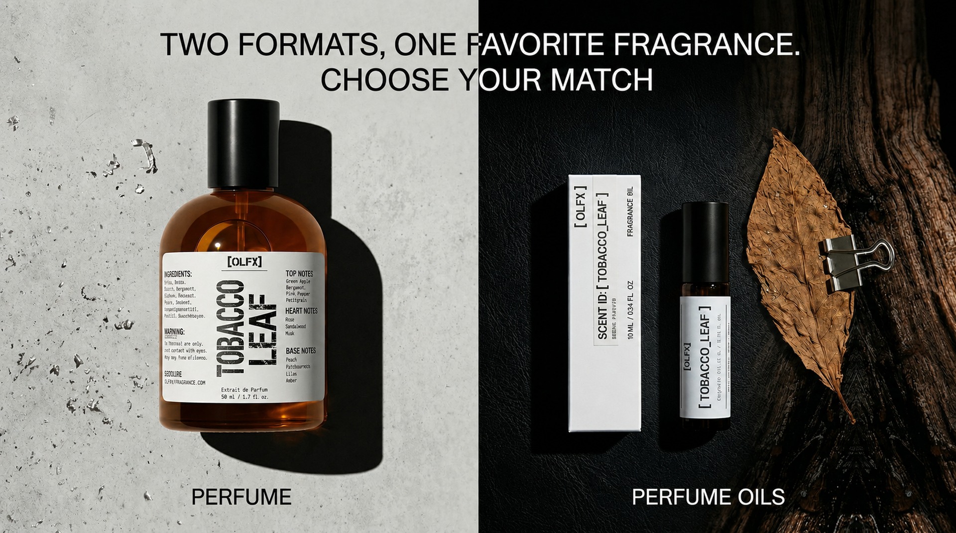 OLFX — Two Formats, One Favorite Scent. Find Your Match
