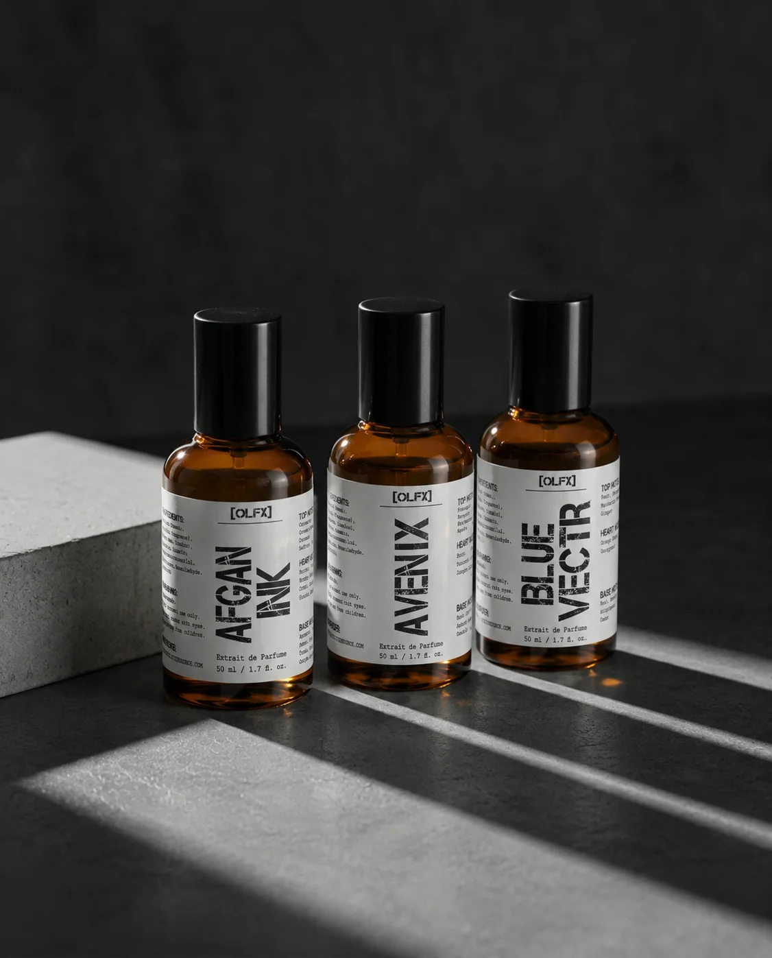 OLFx Niche 3-spray set, 30ml